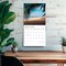 Beaches | 2026 12 x 24 Inch (Hanging) Monthly Square Wall Calendar | Foil Stamped Cover